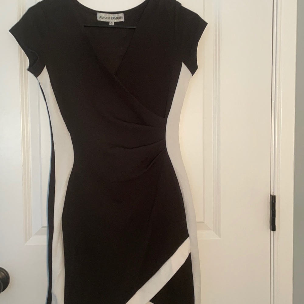 Black and White Dress